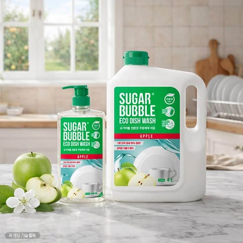 Sugar Bubble жимс, аяга, таваг угаагч 4л+0.9мл (карго орсон)